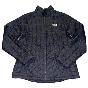 The north face thermoball women L black jacket